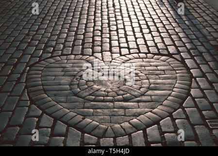 Cuore di Midlothian , Edimburgo, Scozia Foto Stock