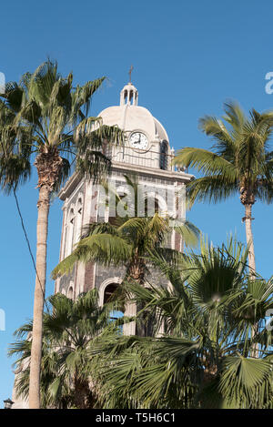 La missione di Loreto, Baja California Sur, Messico. Foto Stock