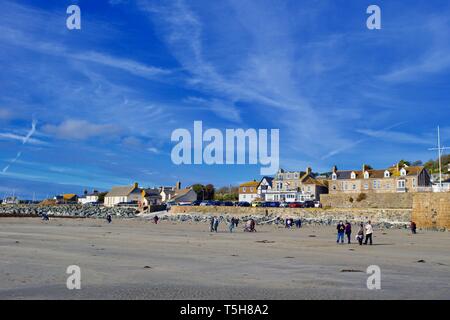 Marazion, Cornwall, Inghilterra Foto Stock