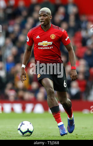 File foto datata 02-03-2019 del Manchester United Paul Pogba. Foto Stock