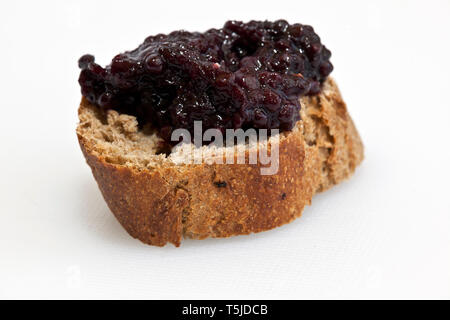 Prodotti da forno, pane, biscotti e torte. Pir-scritto Foto Stock