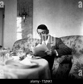 Eva Braun Collection (SEST) - Candida fotografia di Adolf Hilter ca. fine 1930 o inizio 1940) Foto Stock