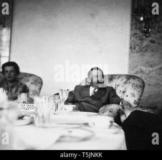 Eva Braun Collection (SEST) - Candida fotografia di Adolf Hilter ca. fine 1930 o inizio 1940) Foto Stock