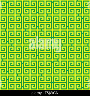 Abstract sfondo senza soluzione di continuità con il labirinto, illustrazione vettoriale Illustrazione Vettoriale