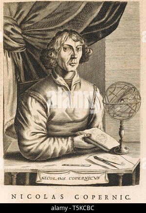 Niccolò Copernico (1473-1543) polacco del matematico e astronomo Foto Stock