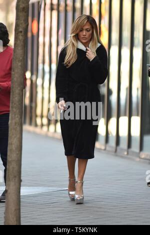 Jennifer Lopez fuori e circa per celebrità Candids - MER, , New York, NY Aprile 24, 2019. Foto di: Kristin Callahan/Everett Collection Foto Stock