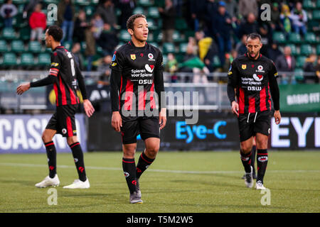 L'AIA - ADO - Excelsior , Calcetto , Stagione 2018/2019 , Eredivisie , Cars jeans Stadium , 25-04-2019 , durante la partita ADO - Excelsior Foto Stock