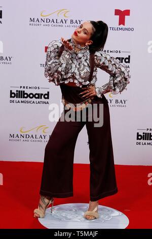 Rosalia presso gli arrivi per 2019 Billboard Latin Music Awards - Gli arrivi 2, Mandalay Bay Events Centre di Las Vegas NV, Aprile 25, 2019. Foto di: JA/Everett Collection Foto Stock