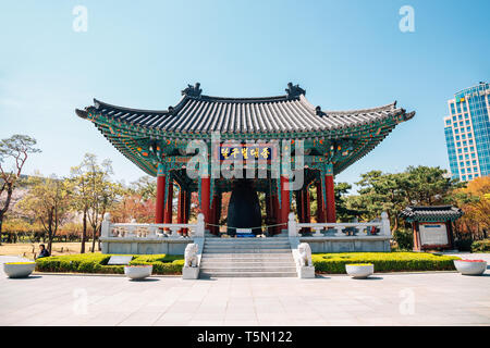 Daegu, Corea - Aprile 2, 2019 : Gukchae-bosang Memorial Park Foto Stock