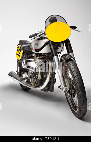 Moto d'epoca Norton Manx GP 500 Marca: Norton richiesta di cofinanziamento: Manx GP 500 Nazione: Regno Unito - Birmingham anno: 1949 Condizioni: restaurata c Foto Stock