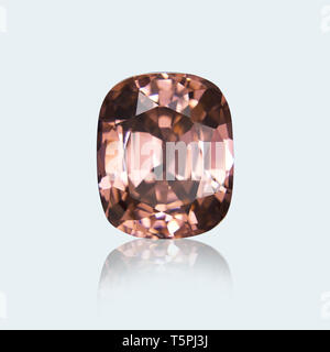 Taglio ovale gemma, Diamanti Fancy, Rosa zaffiro fancy diamanti pietre preziose, rosa gemma di zaffiro, taglio ovale di fantasia, diamante taglio ovale zaffiro rosa Foto Stock