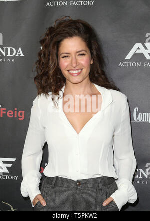 Beverly Hills, in California, Stati Uniti d'America. Xxv Aprile, 2019. Mercedes Mason, arriva a 2019 Artemis Awards Gala, a ArcLight Hollywood in Beverly Hills California on April 25, 2019 Credit: Faye Sadou/MediaPunch Credito: MediaPunch Inc/Alamy Live News Foto Stock