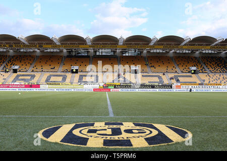 KERKRADE, Paesi Bassi, 26-04-2019, calcio, olandese Keuken Kampioen Divisie, Roda JC - FC Den Bosch, Limburg Stadium, stagione 2018-2019, panoramica dello stadio Foto Stock