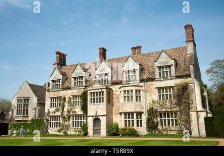 Anglesey Abbey in lode, Cambridgeshire. Un ex priorato e poi, dal 1930, il country house e giardini del Signore Fairhaven. Foto Stock