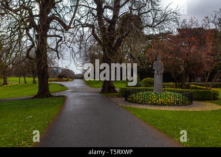 Dublino, Irlanda - Marzo 2019. Famoso Phoenix Park di Dublino Foto Stock