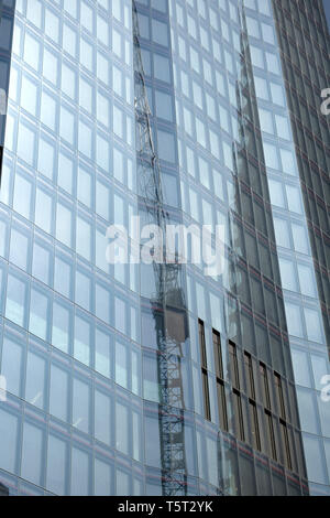 Nuova costruzione grattacielo, 22 Bishopsgate, London. Foto Stock