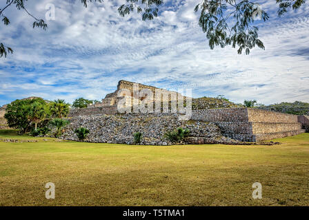 Kabah, Maya sito archeologico, regione Puuc, Merida, Messico Foto Stock