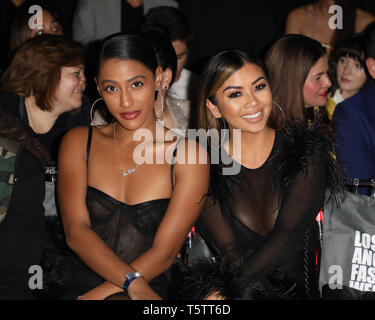 Los Angeles Fashion Week - Arte Cuori di moda - Giorno 2 presso il maestoso Downtown Los Angeles, la California il 22 marzo 2019 con: Janina Gavankar, Liane V dove: Los Angeles, California, Stati Uniti quando: 22 Mar 2019 Credit: Sheri Determan/WENN.com Foto Stock