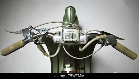 Moto d'epoca Vespa Sei Giorni. Scooter. Marca: Piaggio modello: Vespa 'Sei giorni ' Nazione: Italia - Genova - Pontedera anno: 1951 condiz Foto Stock