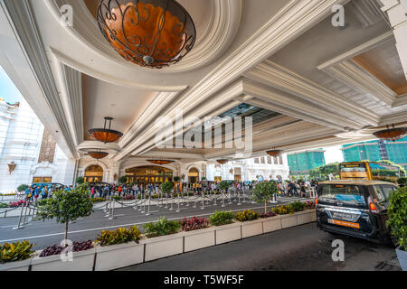 Macao, Cina - Galaxy Macau casinò e hotel Foto Stock