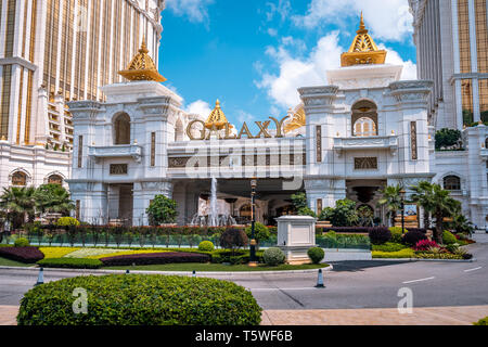 Macao, Cina - Galaxy Macau casinò e hotel Foto Stock