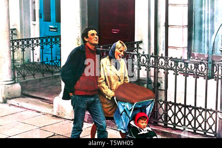 Poveri mucca 1967 Vic Film Productions film con Carol bianco e Terence Stamp Foto Stock