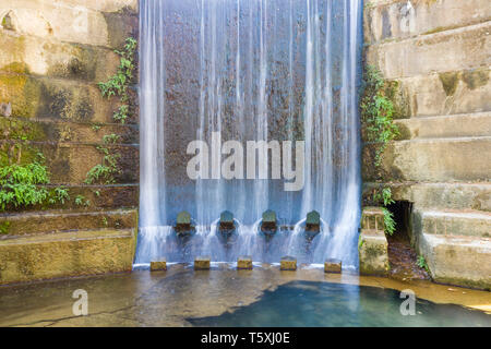 La Grecia, Rodi, Epta Piges (sette cascate Park) Foto Stock