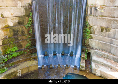 La Grecia, Rodi, Epta Piges (sette cascate Park) Foto Stock
