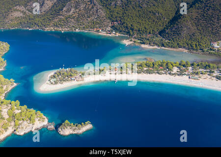 Turchia, Fethiye, Oludeniz penisola Foto Stock