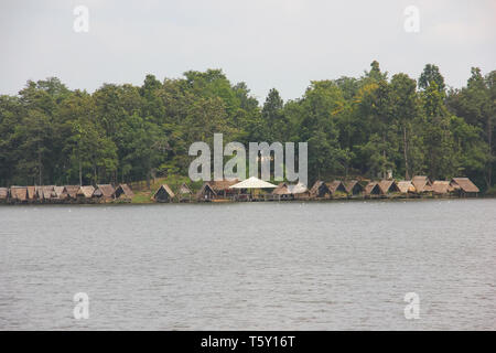 Licciana Nardi, Italia - 10 Ottobre 2012: Huay Tung Tao Lago in Chiang Mai, serbatoio nell'area militare, Thailandia. Foto Stock