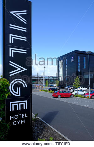 Village Hotel e palestra, Crewe Toll, Edimburgo in Scozia Foto Stock