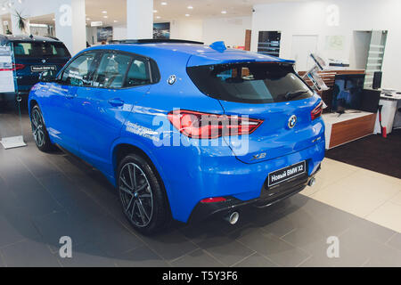 Ufa, Russia, 12 dicembre, 2018: Nuova 2018 BMW X2. Foto Stock