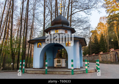 Grabarka, Polonia. Santa Montagna Grabarka, il più grande luogo di culto della chiesa ortodossa orientale in Polonia, Siemiatycze, Podlasie Foto Stock