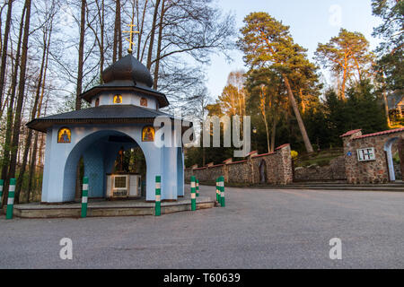 Grabarka, Polonia. Santa Montagna Grabarka, il più grande luogo di culto della chiesa ortodossa orientale in Polonia, Siemiatycze, Podlasie Foto Stock