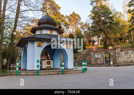 Grabarka, Polonia. Santa Montagna Grabarka, il più grande luogo di culto della chiesa ortodossa orientale in Polonia, Siemiatycze, Podlasie Foto Stock