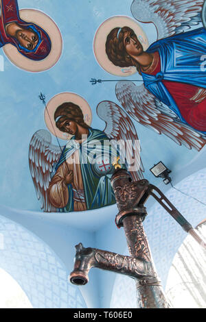 Grabarka, Polonia. Santa Montagna Grabarka, il più grande luogo di culto della chiesa ortodossa orientale in Polonia, Siemiatycze, Podlasie Foto Stock