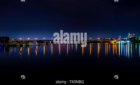 Sull'acqua Foto Stock