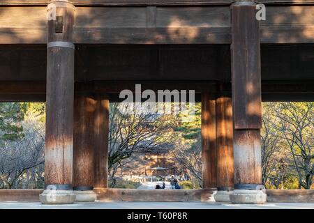 Sanmon, Nanzenji, Sakyo-Ku, Kyoto, Giappone Foto Stock