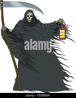 La morte illustrazione vettoriale Illustrazione Vettoriale