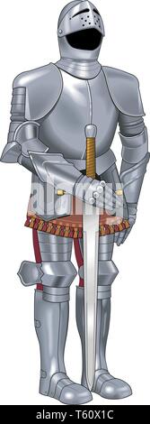 Tuta di Armor illustrazione vettoriale Illustrazione Vettoriale