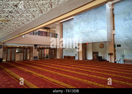 Masjid Raya Bani Umar moschea, Bintaro, Tangerang, Banten, Indonesia Foto Stock