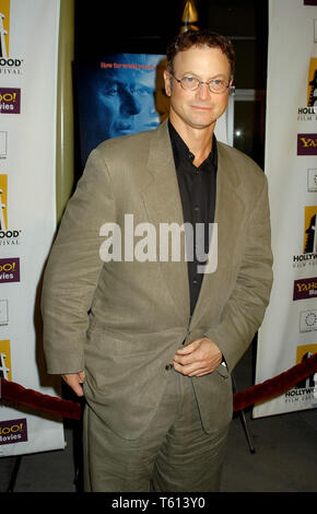 Gary Sinise al festival di pellicola di Hollywood speciale proiezione di " La Macchia Umana' al Arclight Hollywood in Hollywood, CA. La manifestazione ha avuto luogo Martedì, Ottobre 21, 2003. Foto di: SBM / PictureLux Riferimento File # 33790 2174SBMPLX Foto Stock