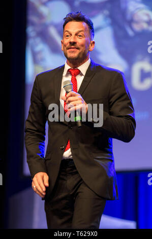 Bonn, Germania. 26 apr, 2019. Craig Parker all'MagicCon 3 al Maritim Hotel. Bonn, 26.04.2019 | Utilizzo di credito in tutto il mondo: dpa/Alamy Live News Foto Stock