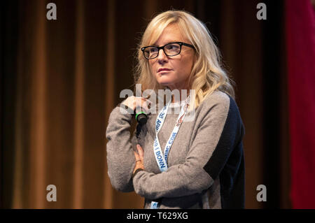 Bonn, Germania. 26 apr, 2019. Rachael Harris al MagicCon 3 al Maritim Hotel. Bonn, 26.04.2019 | Utilizzo di credito in tutto il mondo: dpa/Alamy Live News Foto Stock