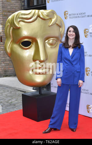 Londra, Regno Unito. 28 apr, 2019. Charly Clive Arrivers presso il British Academy Televisione Craft Awards il 28 aprile 2019, Londra, Regno Unito. Credito: Picture Capital/Alamy Live News Foto Stock