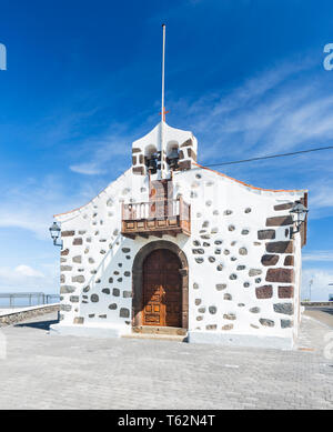 La piccola cappella Ermita de San Bartolome a est di La Palma, Spagna. Foto Stock