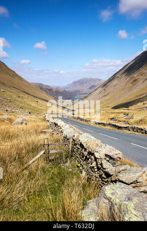 Il Kirkstone Pass nel Parco Nazionale del Distretto dei Laghi, Cumbria Inghilterra REGNO UNITO Foto Stock