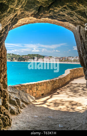 Lloret de Mar, Costa Brava Catalogna Foto Stock