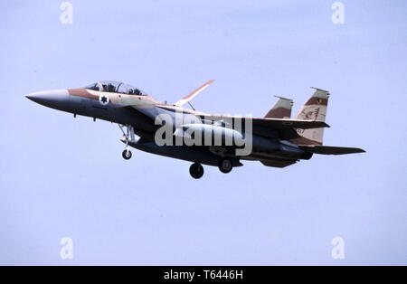 Forza Aerea israeliana IAF McDonnell Douglas F-15I Strike Eagle / Ra'am Foto Stock