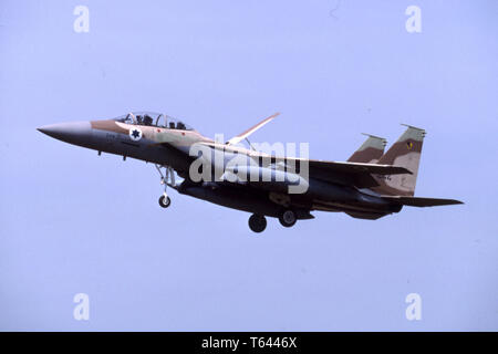 Forza Aerea israeliana IAF McDonnell Douglas F-15I Strike Eagle / Ra'am Foto Stock